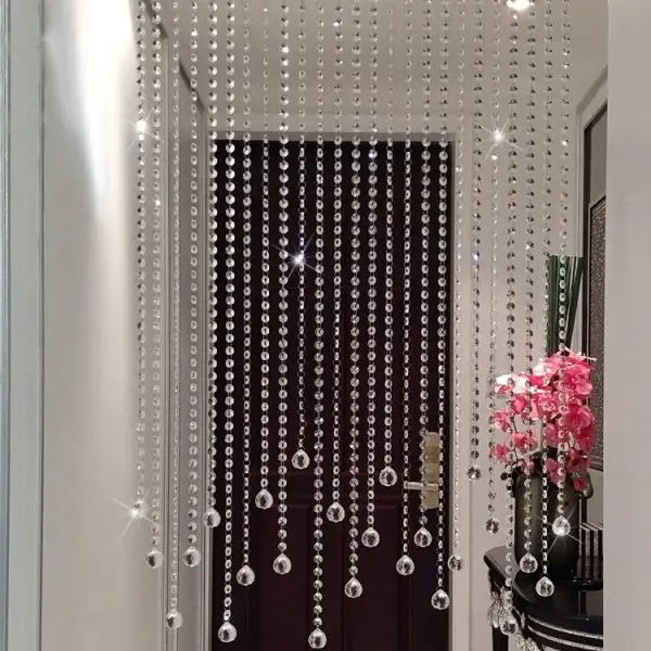 Rèm cửa hạt cườm thích hợp với không gian của các spa