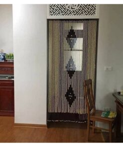 Rèm hạt gỗ mã RHG009