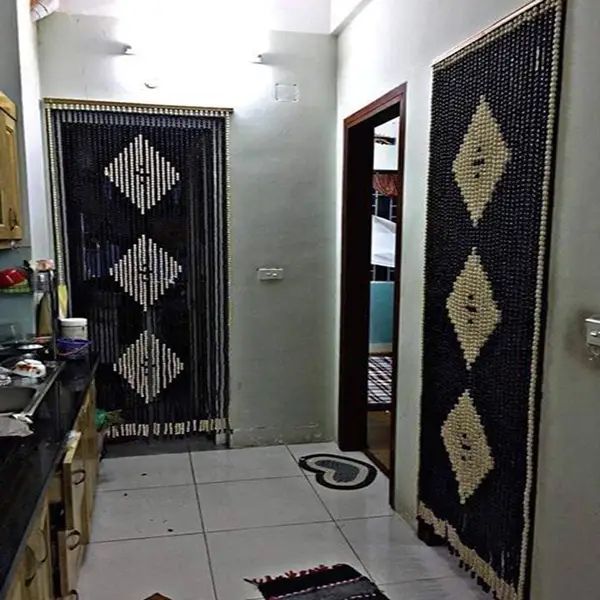 Rèm hạt gỗ mã RHG009
