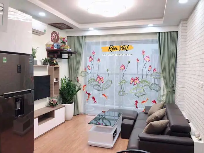 rèm cửa phòng khách