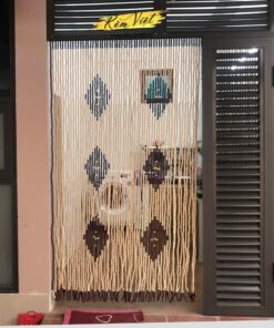 Rèm hạt gỗ mã RHG013