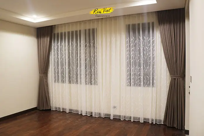 rèm vải hai lớp
