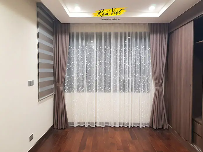 Rèm cầu vồng phòng ngủ