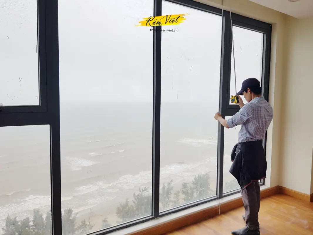 Thi công rèm Khách Sạn 5 Sao Vũ Phong III - Sầm Sơn Thanh Hóa