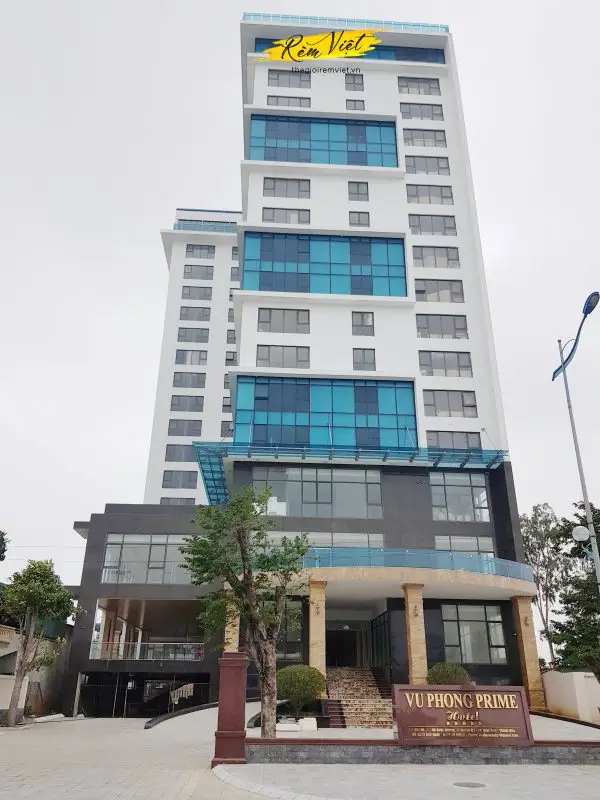 Thi công rèm Khách Sạn 5 Sao Vũ Phong III - Sầm Sơn Thanh Hóa