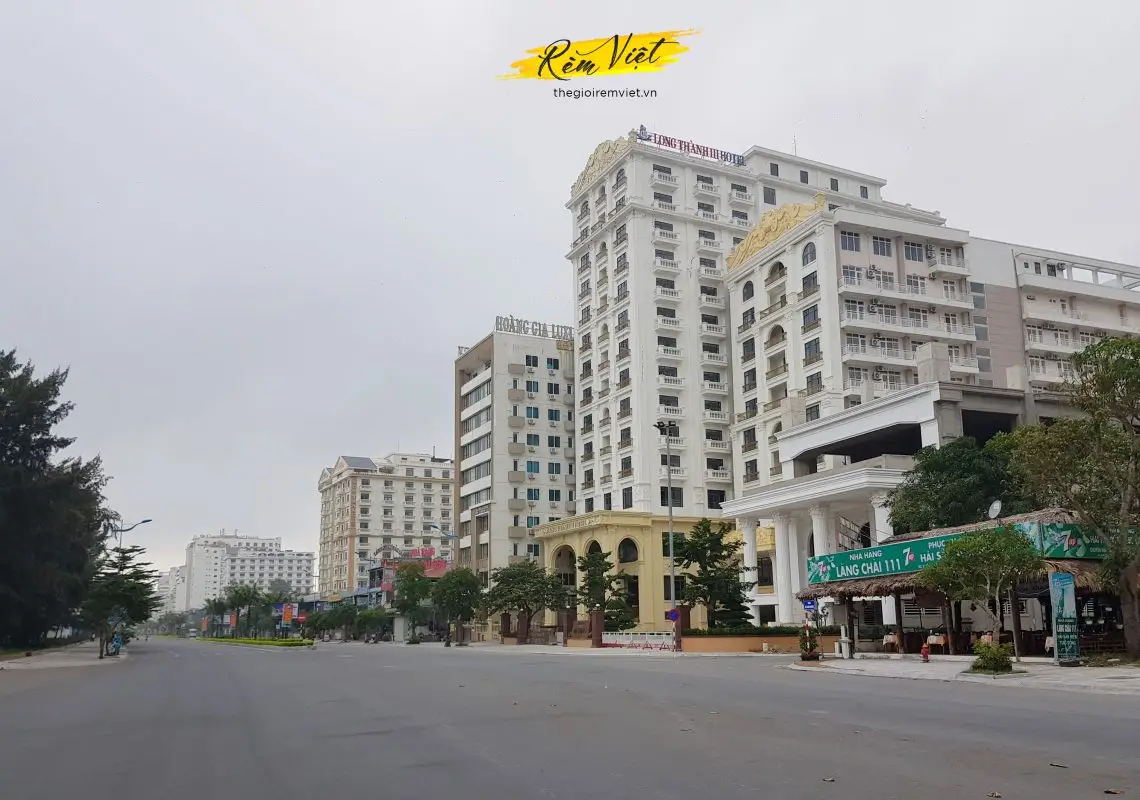 Thi công rèm Khách Sạn 5 Sao Vũ Phong III - Sầm Sơn Thanh Hóa