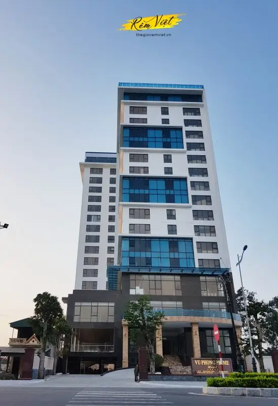 Thi công rèm Khách Sạn 5 Sao Vũ Phong III - Sầm Sơn Thanh Hóa