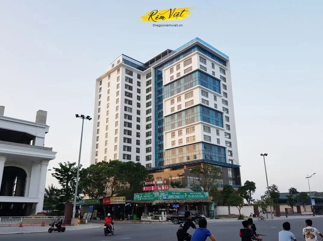 Thi công rèm Khách Sạn 5 Sao Vũ Phong III - Sầm Sơn Thanh Hóa