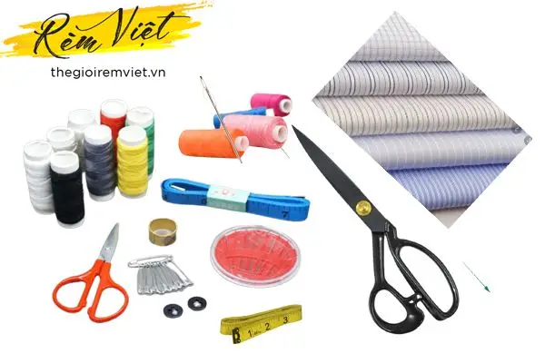 Chuẩn bị nguyên liệu và đo kích thước chuẩn của cửa
