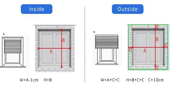 Cách tính kích thước rèm cầu vồng chính xác nhất