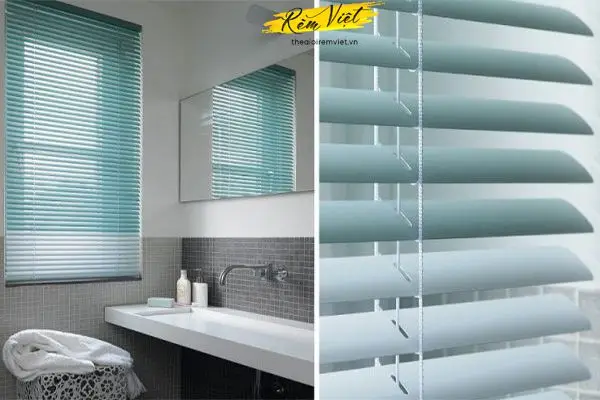 Rèm sáo nhôm sáng đẹp tiện trong việc đóng mở mỗi khi sử dụng