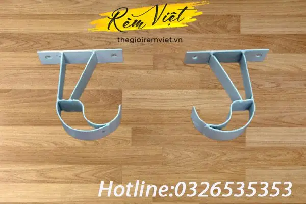 Trụ đỡ cho thanh treo rèm vải Trụ đỡ cho thanh treo rèm vải