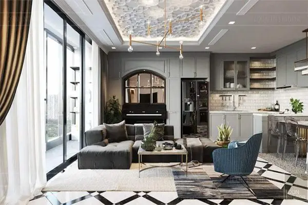 Phong cách thiết kế theo trào lưu nghệ thuật tân tiến Art Deco