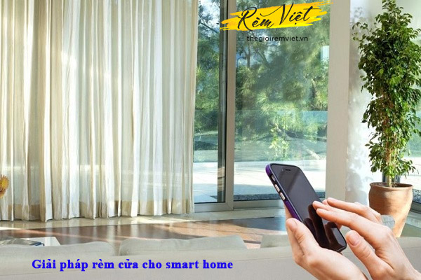 Rèm tự động phòng khách - Giải pháp tối ưu công nghệ cho căn nhà bạn