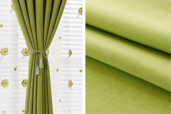Rèm vải cotton cản sáng bền đẹp dễ sử dụng