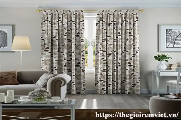 Rèm vải phong cách Châu Âu đa dạng nhiều màu