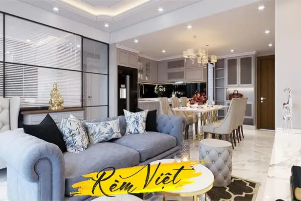 Thiết kế nội thất Châu Âu theo phong cách hiện đại