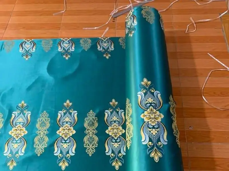 Mẫu vải gấm và bảng giá tại Thế giới rèm Việt hiện nay