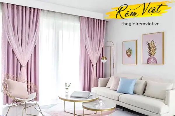 Ý nghĩa của rèm cửa phòng khách hiện đại trong trang trí nội thất