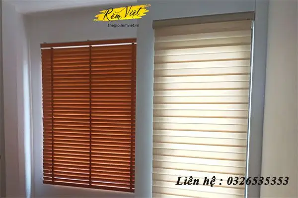 Rèm gỗ Dương cầm chống ẩm mốc, cản nhiệt tốt Rèm gỗ Dương cầm chống ẩm mốc, cản nhiệt tốt