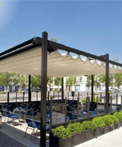 Bạt mái xếp lớn