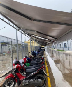 Bạt che nắng tay quay