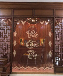 Rèm hạt gỗ Phúc Lộc Thọ