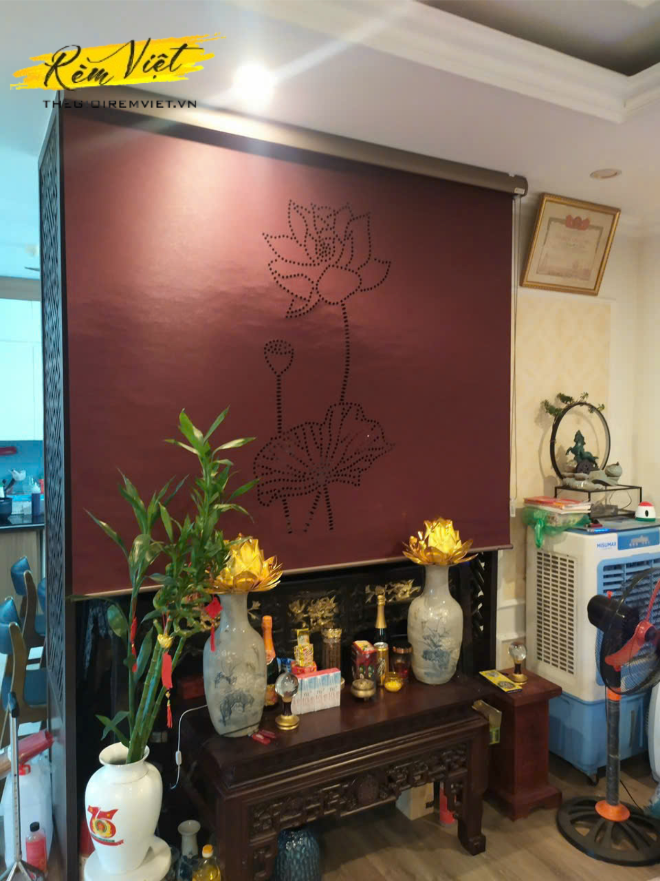 Rèm khắc laze