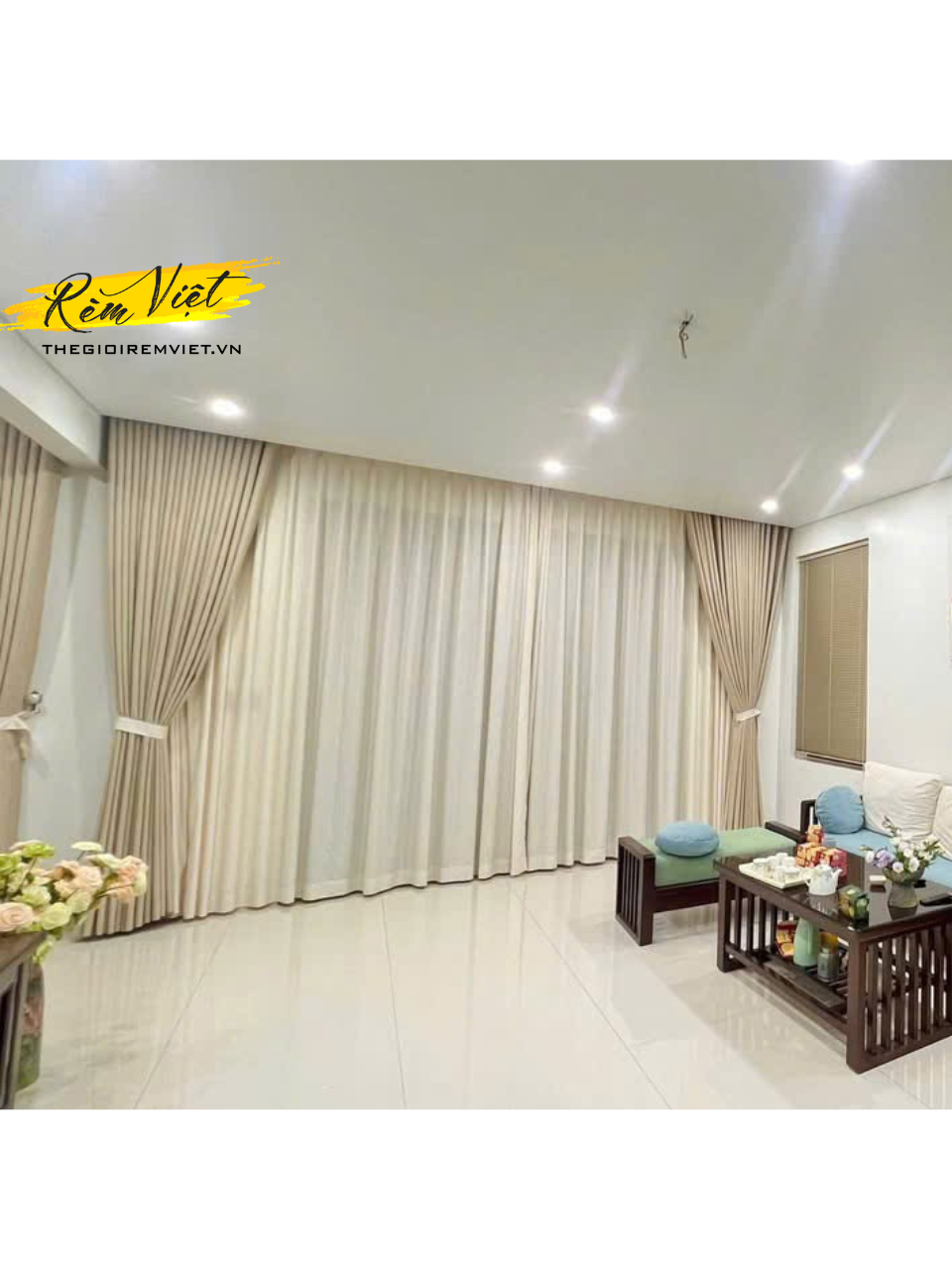 rèm vải