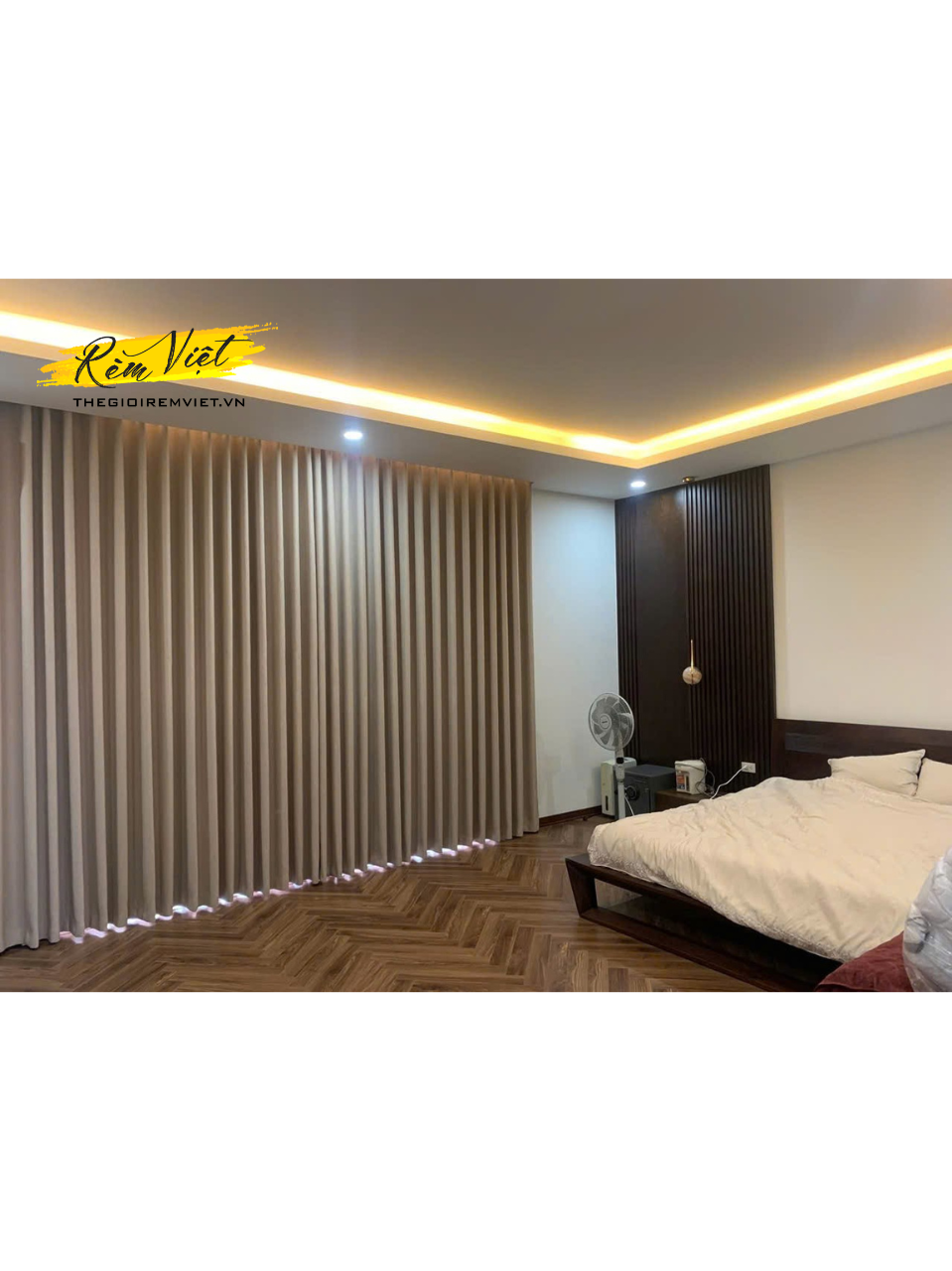 rèm vải che nắng